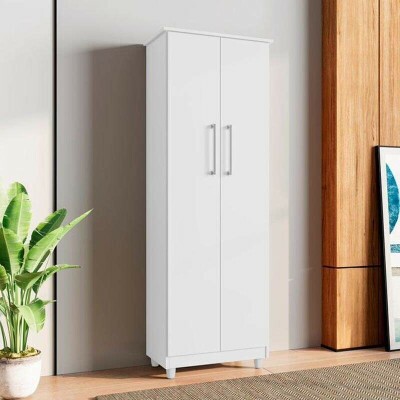 Arm�rio Multiuso Nina Branco Larg. 0.53m - Rud Rack