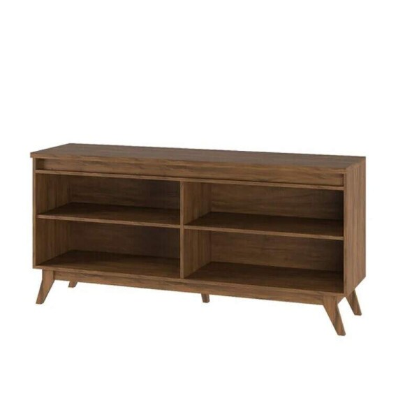 Buffet Filipe com 4 Portas larg. 1.56m Mel/Preto Viero