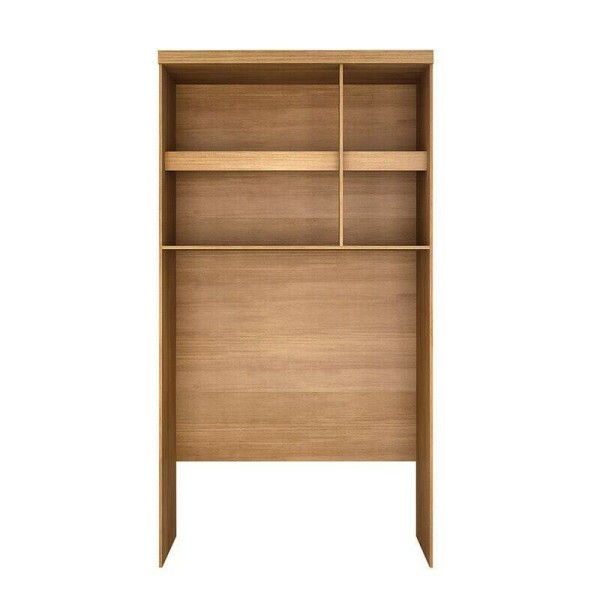 Modulado Cumaru/Fendi Fosco 1 Roupeiro Moderni 4 Pts + 2 Criado Rizon + 1 Canto Oblquo Rizon + 1 Areo 3 portas Rizon - Novo Horizonte