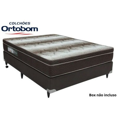 Colch�o Casal Ortop�dico Light 138x188x25 - Ortobom | Suporta at� 260kg