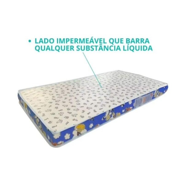 Colcho Infantil Baby Physical 70x130x10 - Ortobom