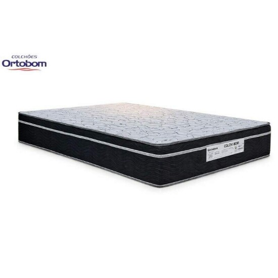Colch�o Casal Ortop�dico EPS Airtech 150 Ortopillow 138x188x28 Ortobom D45 | Suporta at� 240kg