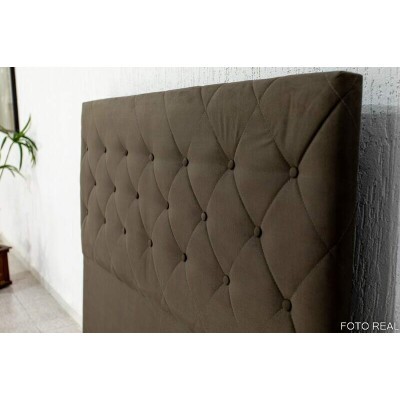 Cabeceira Casal Rio Sued Marrom Largura 1.40m
