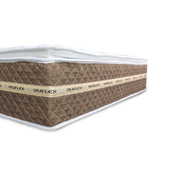 Colch�o Coimbra Queen 158x198x33 Molas Ensacadas D-33 Umaflex | Suporta at� 280kg
