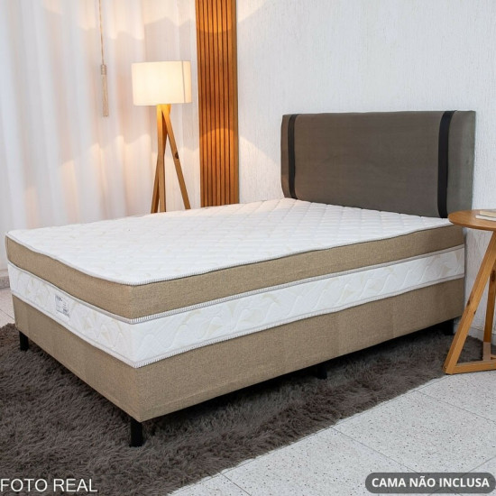 Painel Casal 1.40 Leticia Veludo Cinza