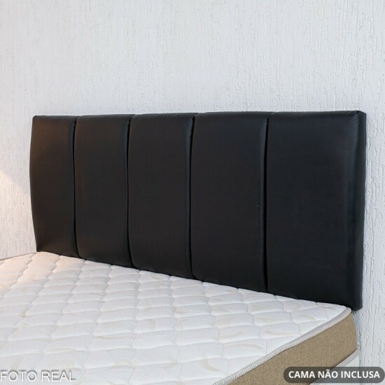Painel Casal 1.40 Roma Korino Preto