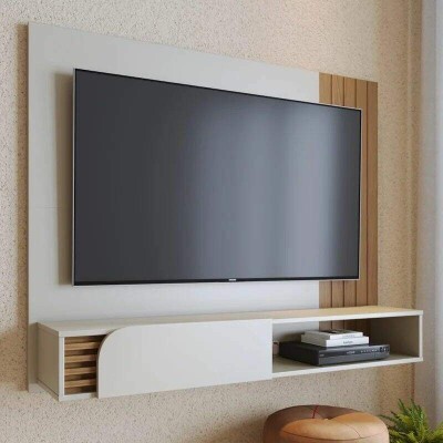 Home Suspenso Jurer� Larg. 1.36m Off Matte/Freij� para TV at� 55