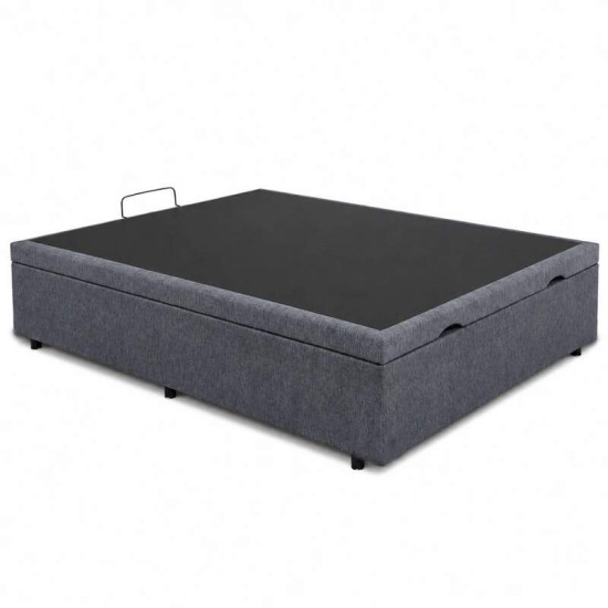 Base Box Ba� Casal Confort Linh�o Petr�leo Blindado 138x188x45 cm - Issacar
