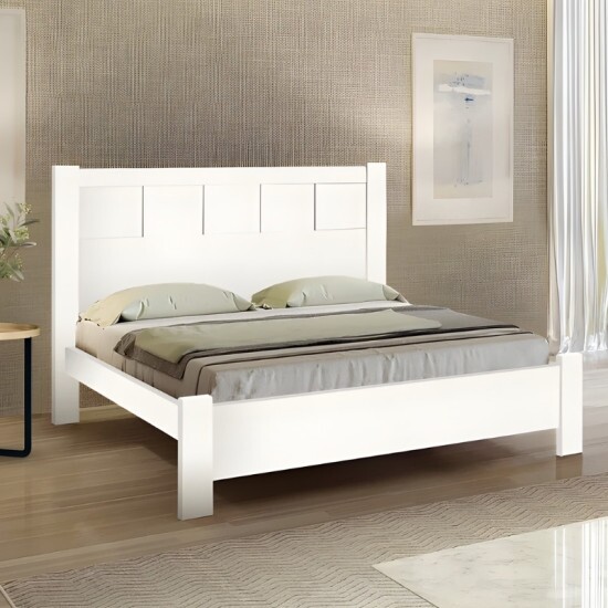Cama Casal Prim�cia Branco Larg. 1.53m - D Doro