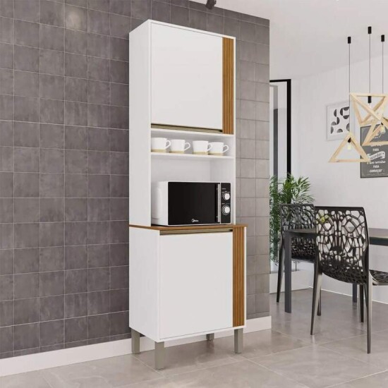 Torre Quente Cozinha P�rola Branco/Cinamomo - Sall�to