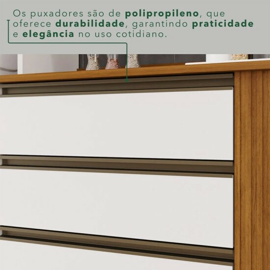 Torre Quente Cozinha P�rola Branco/Cinamomo - Sall�to