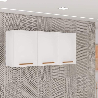 A�reo Triplo New Val�ncia Branco/Cinamomo Larg. 1.20m - Sall�to