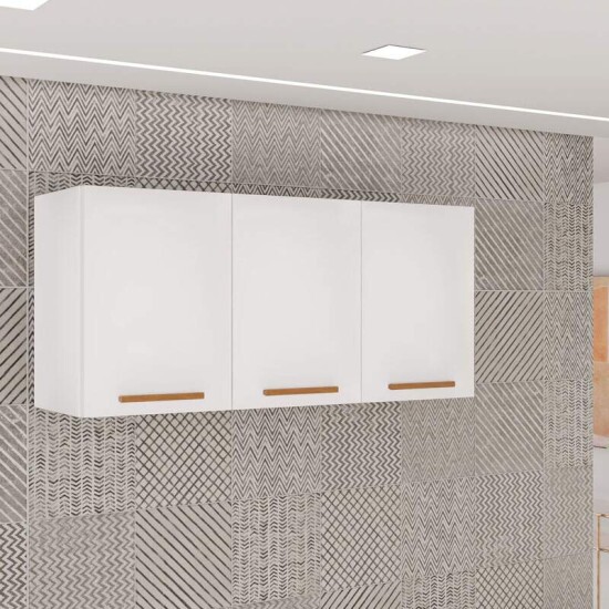 A�reo Triplo New Val�ncia Branco/Cinamomo Larg. 1.20m - Sall�to