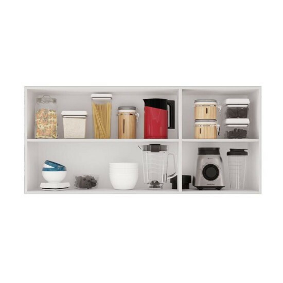 A�reo Triplo New Val�ncia Branco/Cinamomo Larg. 1.20m - Sall�to
