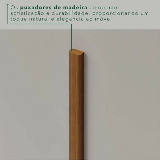 Modulado Apolo Premium Cinamomo/Off 4 Portas Larg. 2.40m - Sall�to
