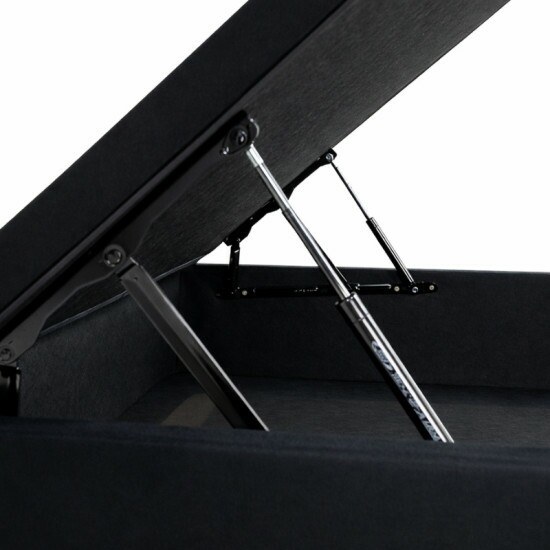 Colch�o Casal Classic Supreme Ortop�dico Lestespuma + Base Box Ba� Casal Prime Confort Sued Preto Blindado Issacar - 138x188x64 | Suporta at� 200kg