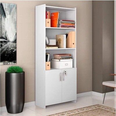 Multiuso Escrit�rio 2 Portas Branco Larg. 0.70m - Not�vel