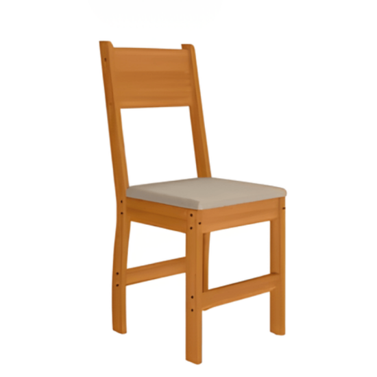 Mesa de Jantar Bellagio 150x80 Freij� UV/Tampo Off White + 6 Cad. Milano Freij� UV/Savana - Poliman