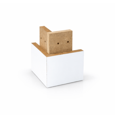 Kit 8 P�s Madeira Branco - D Doro