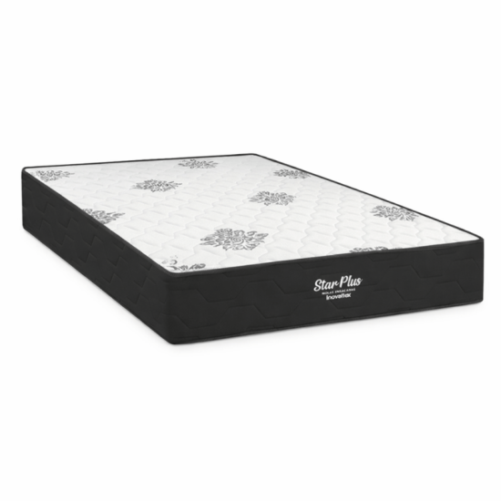Colch�o Casal Star Plus 138x188x25 Molas Ensacadas Pocket - Inovaflex | Suporta at� 240kg