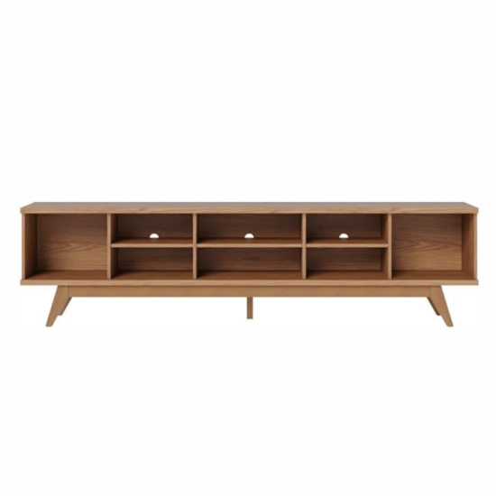Rack Bancada Fortaleza C/Detalhe Ripado Larg. 2.18m Freij� Para TV\\\'s at� 75 Polegadas - Colibri