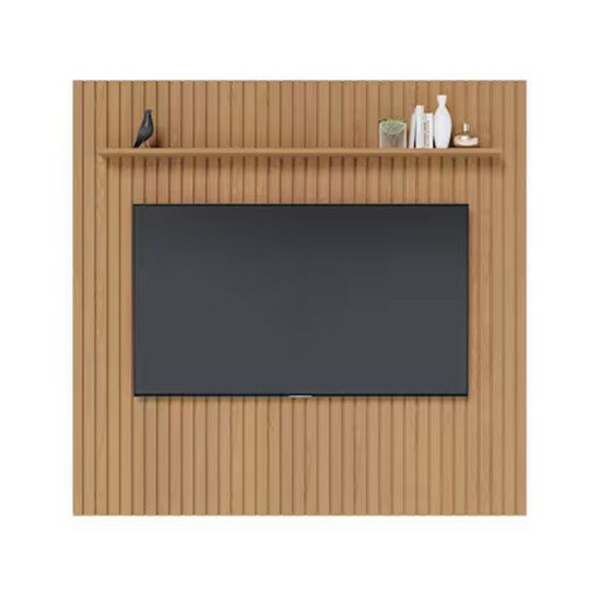Painel Ripado Ni�gara Larg. 2.50m Freij� para TV\\\'s at� 85\\\'\\\' - Colibri