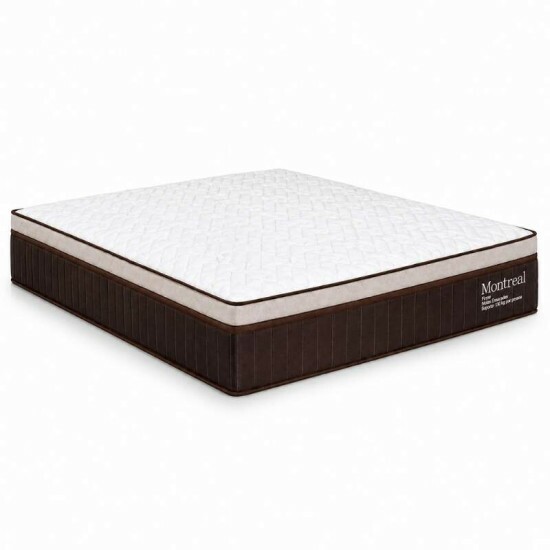 Colch�o Casal Montreal 138x188x32 Molas Ensacadas - Viero | Suporta at� 260kg
