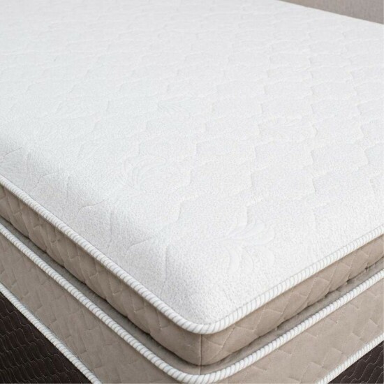 Colch�o Queen Uberaba Espuma Viscoel�stica ColchoMinas + Base Box Queen Bipartido Universal Marrom Bordado - Gazin 158x198x70 | Suporta at� 300kg