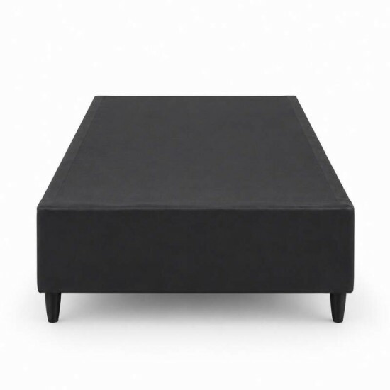 Box Solteiro Korino Preto 88x188x37 - Ortobel