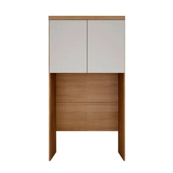 Modulado A�reo Solteiro Rizon Cumaru/Fendi Larg. 1.25m 2 Portas - Novo Horizonte