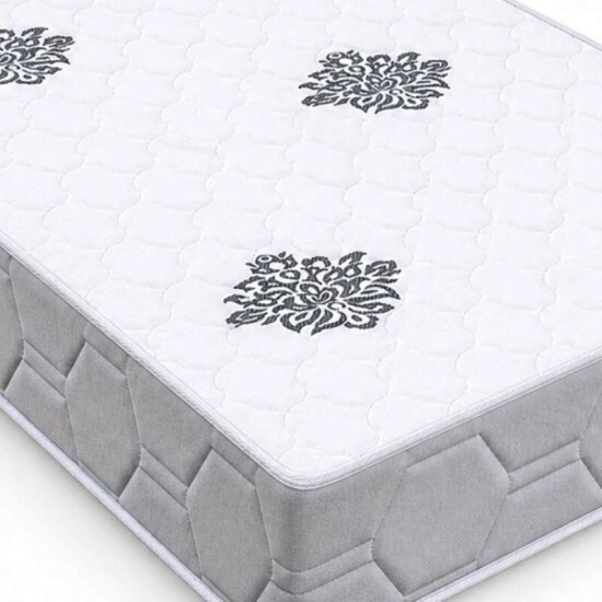 Colch�o Solteiro Confort Premium Ortop�dico Inovaflex + Box Solteiro Sued Preto Ortobel - 88x188x55 | Suporta at� 120kg
