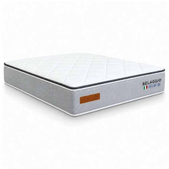 Colch�o Queen Belaggio 158x198x32 Molas Ensacadas - Bianchi | Suporta at� 400kg