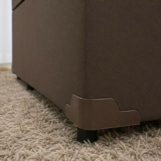 Colch�o Casal Supreme Molas Ensacadas - Bianchi + Box Ba� Casal Prime Confort Sued Marrom Blindado - Issacar 138x188x70 | Suporta at� 240kg