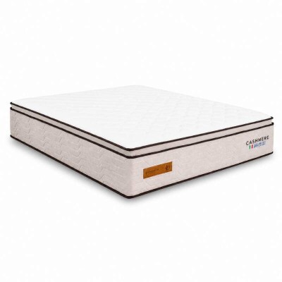 Colch�o Casal Cashmere Prime 138x188x35 Molas Ensacadas - Bianchi | Suporta at� 400kg