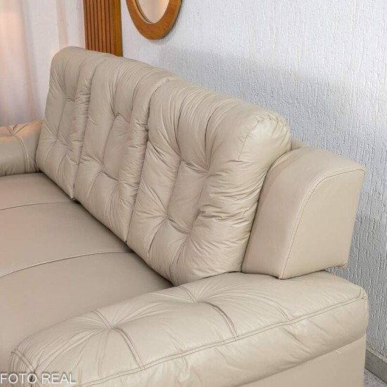 Sof� 3 e 2 lugares 240 Courvin Areia - Rondom�veis