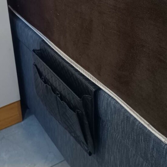 Suporte de Cama Corino Preto