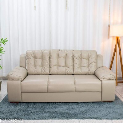 Sof� 3 Lugares 240 Courvin Areia Larg. 2.03m - Rondom�veis