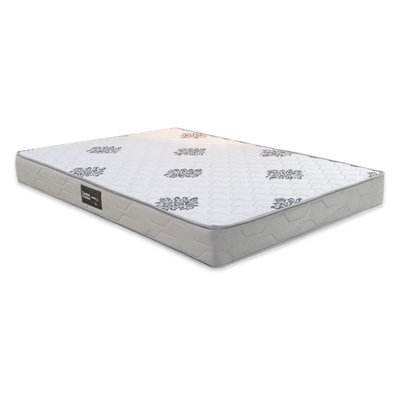 Colch�o Casal Ortop�dico Confort Premium Inovaflex + Base Box Ba� Casal Confort Linh�o Palha Blindado Issacar - 138x188x63