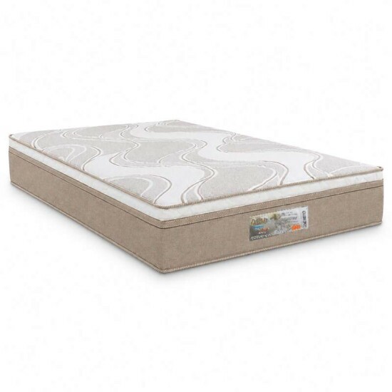 Colch�o Casal Dom 138x188x32 Molas Ensacadas - Bioflex | Suporta at� 240kg