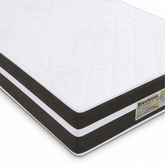 Colch�o Solteiro Molas Ensacadas Classic Bioflex 88x188x22 cm - Suporta at� 120kg
