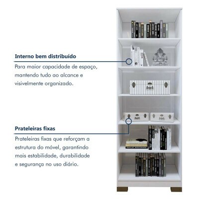 Multiuso Natal 0.60m Branco C/2 Portas - Valdem�veis