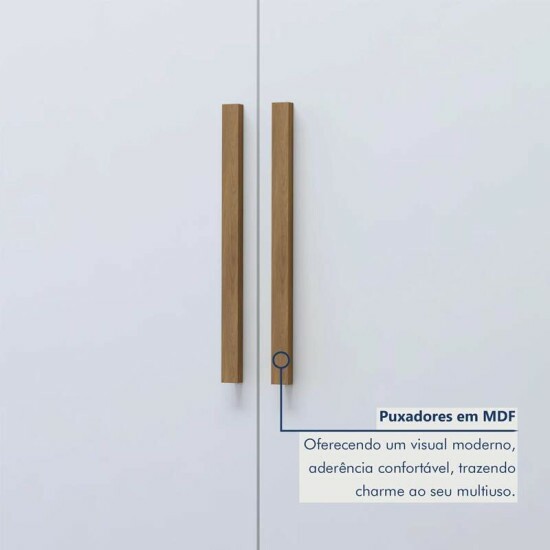 Multiuso 0,60m Natal Branco 2 Portas - Valdem�veis