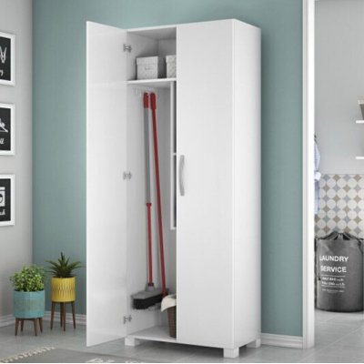 Arm�rio Multiuso Lavanderia NT 4015 Branco Notavel