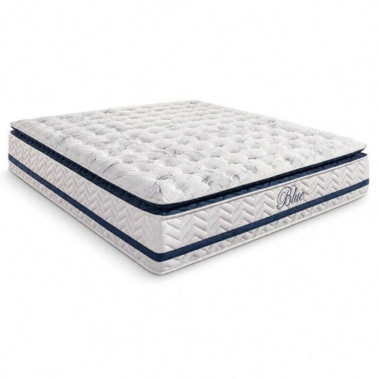 Colch�o Queen Molas Ensacadas Blue Paropas 158x198x32 cm | Suporta at� 300kg