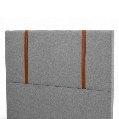 Cabeceira Casal Renata Linho Cinza Larg. 1.40m