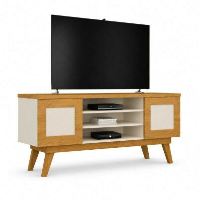 Rack Detroit 1,60m Cinamomo/Off para TV at� 65