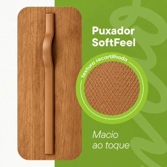 Multifuncional 0,50m Bliss Am�ndoa Clean 2 Portas - Lopas