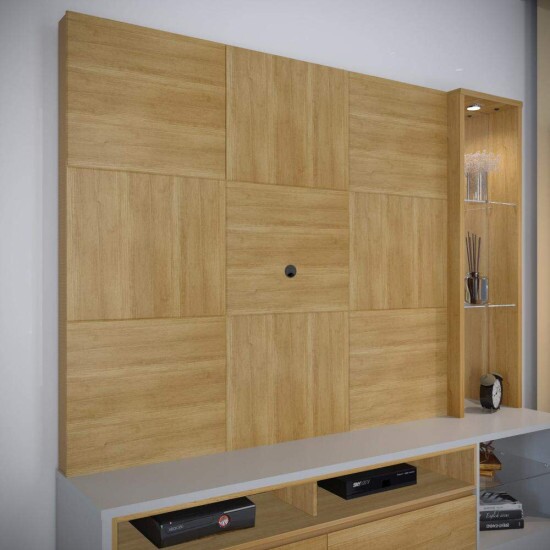 Home Nevada TV at� 60 Polegadas Cinamomo/Off Valdem�veis