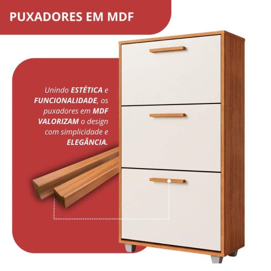 Sapateira 0,64m Advantage 38 Freij�/Off 3 Portas - Batrol