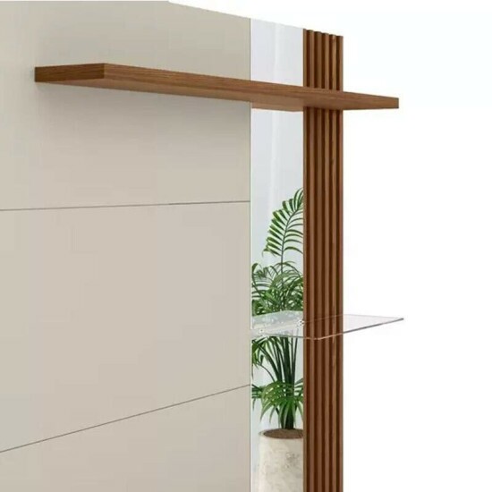 Painel Home Maragogi TV at� 60 Polegadas Freij�/Off White Linea Brasil
